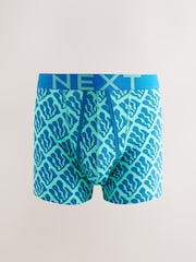 Bright Pattern Geometric A-Front Boxers 4 Pack - Image 3 of 8
