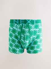 Bright Pattern Geometric A-Front Boxers 4 Pack - Image 4 of 8