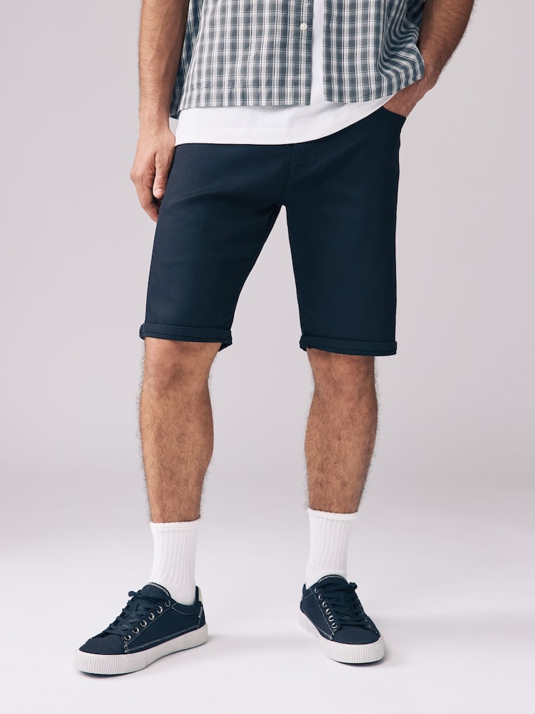 Black 5 Pocket Shorts - Image 1 of 1