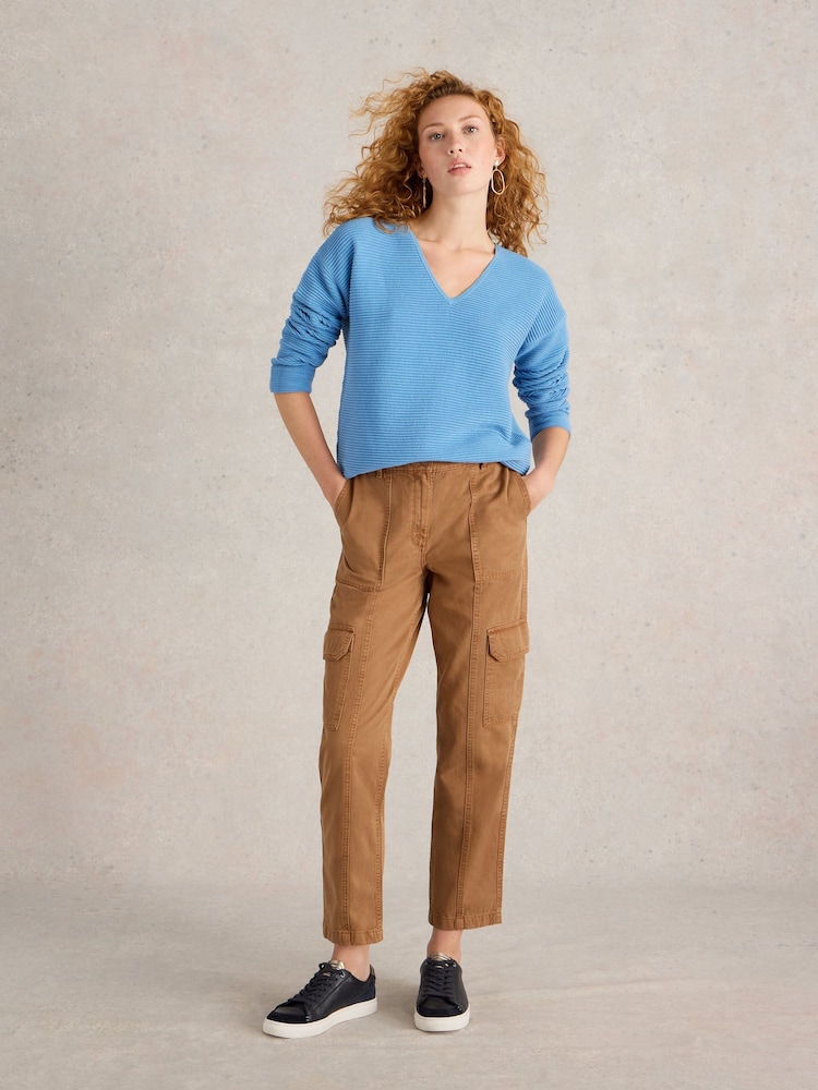 White Stuff Jana Pullover mit V-Ausschnitt - Bild 1 von 6