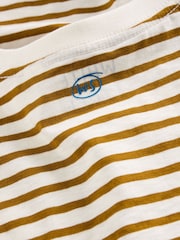 White Stuff Natural 100% Cotton Abersoch Stripe Short Sleeve T-Shirt - Image 6 of 6