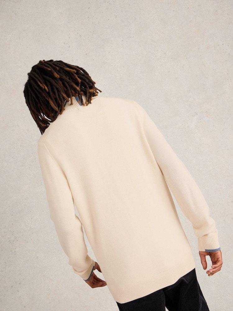White Stuff Jumper Newport Merino Funnel - Image 2 of 6