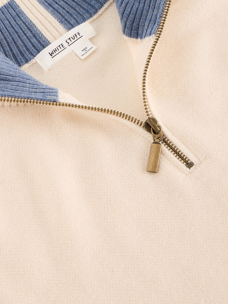 White Stuff Jumper Newport Merino Funnel - Image 6 of 6