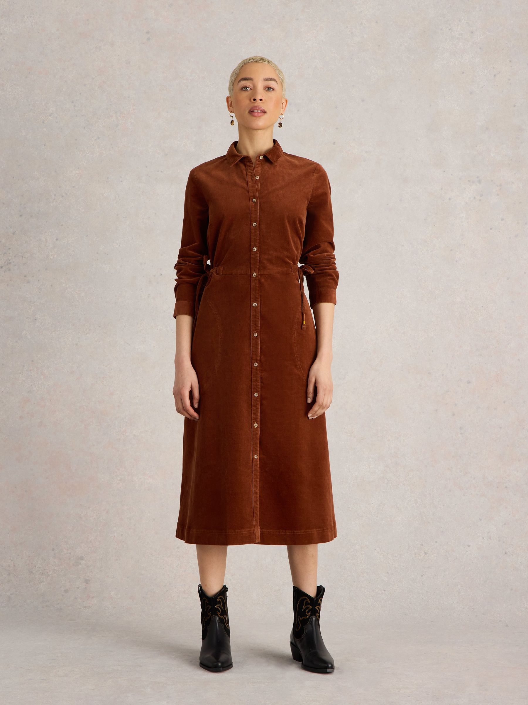 White stuff cord dress on sale