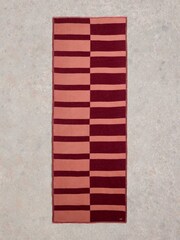 White Stuff Pink Selma Midweight Scarf - Image 2 of 3