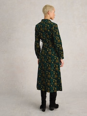 White Stuff Black Jade Cord Shirt Dress - Image 2 of 6