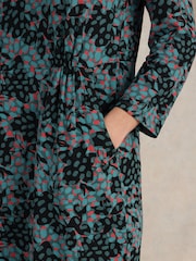 White Stuff Green Tallie Jersey Dress - Image 4 of 6