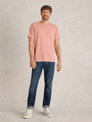 White Stuff Pink Floral Printed T-Shirt - Image 1 of 6
