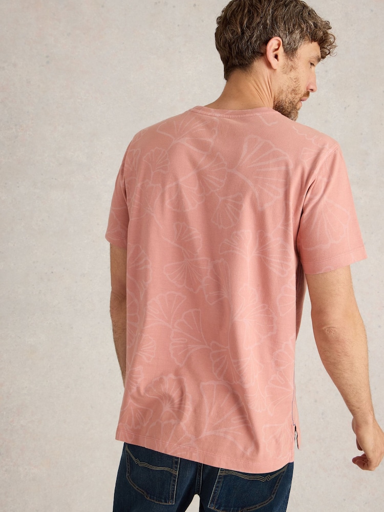 White Stuff Pink Floral Printed T-Shirt - Image 2 of 6