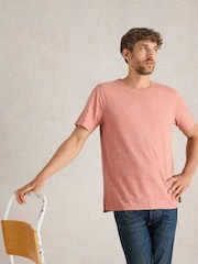 White Stuff Pink Floral Printed T-Shirt - Image 3 of 6