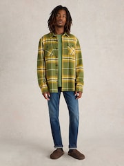 White Stuff Green Darwen Check Overshirt - Image 1 of 6