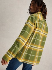 White Stuff Green Darwen Check Overshirt - Image 2 of 6