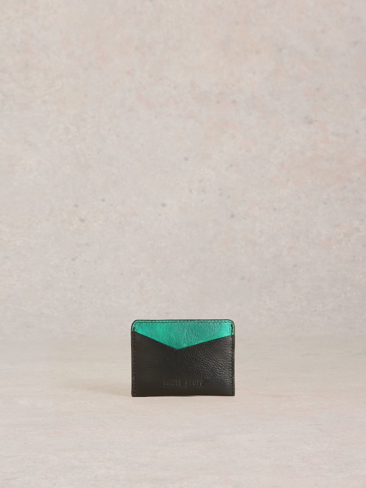 White Stuff Black Sloane Card Holder - Image 1 of 2 White Stuff Black Sloane Card Holder - Image 1 of 2