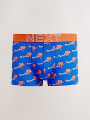 Bright Blue/Green Fruit Print Hipsters Boxers 4 Pack - Image 2 of 10
