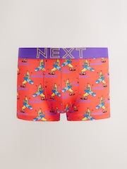 Bright Blue/Green Fruit Print Hipsters Boxers 4 Pack - Image 3 of 10