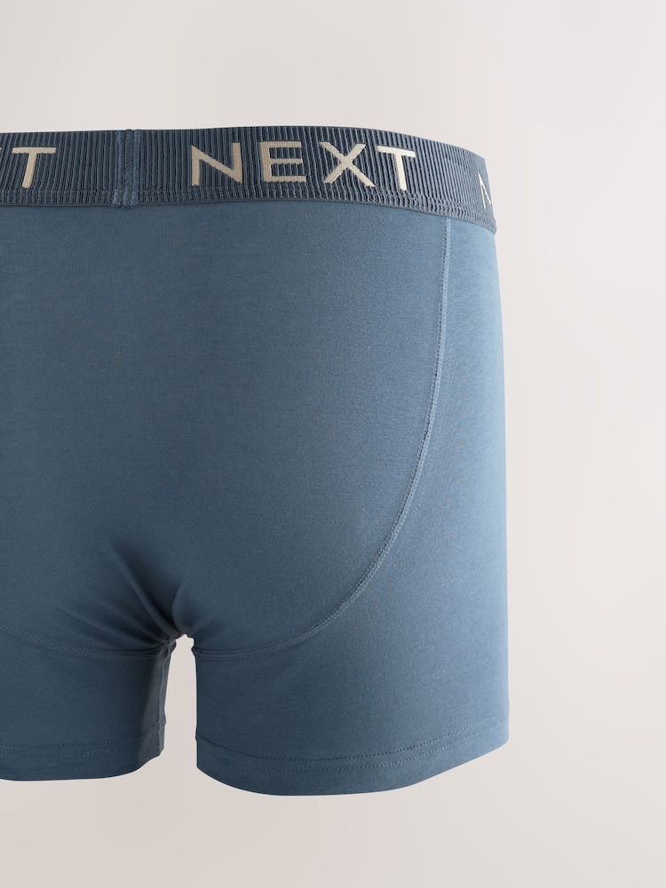 Neutral Tones 8 pack A-Front Boxers - Image 10 of 12
