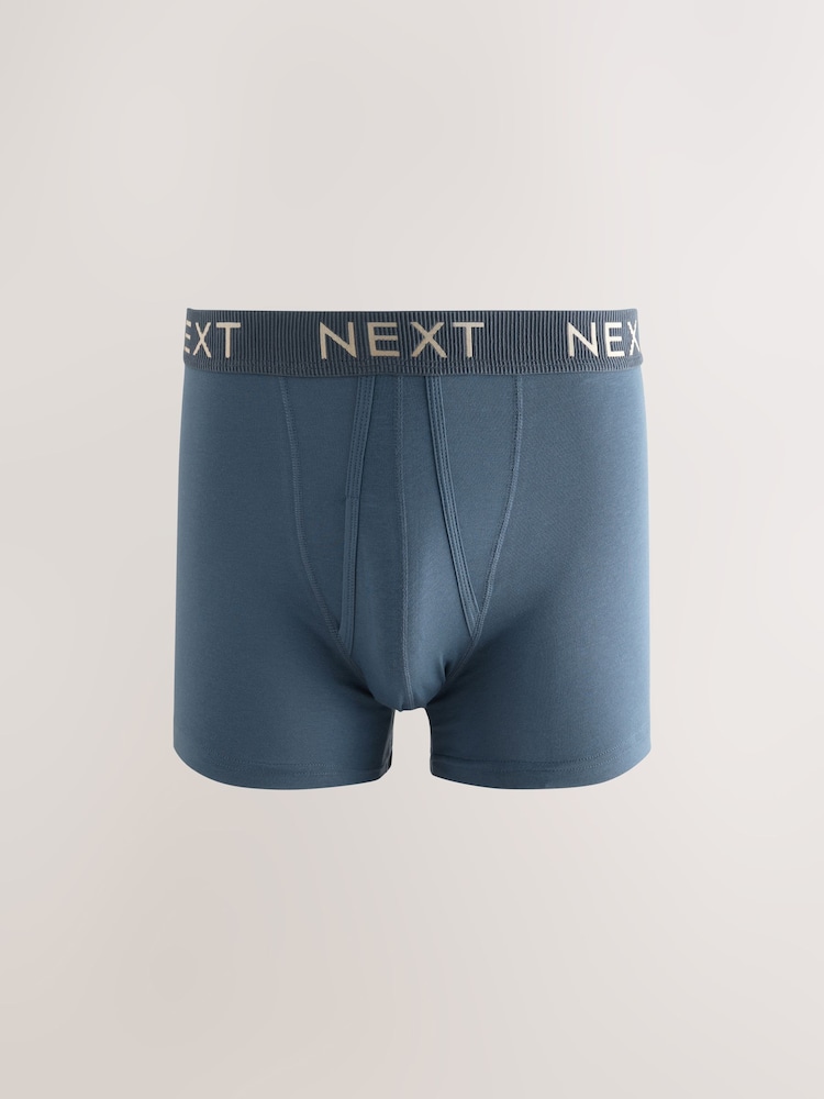 Neutral Tones 8 pack A-Front Boxers - Image 2 of 12