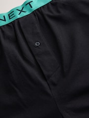 Black Bright Waistband 10 pack Loose Boxers 5 Pack - Image 14 of 14
