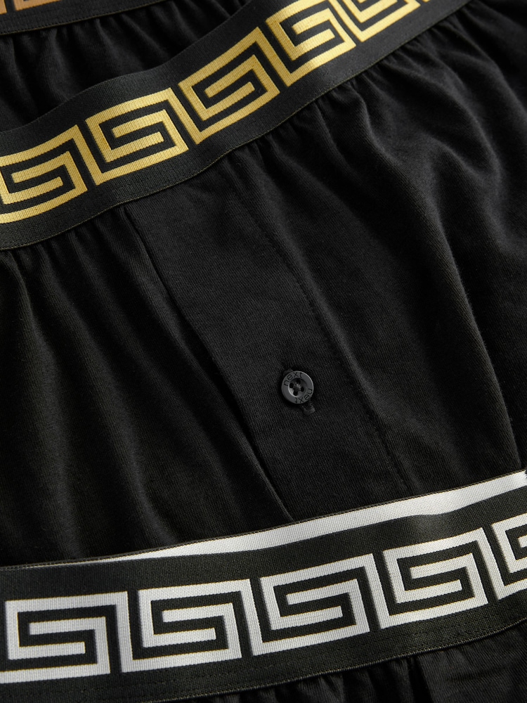 Taillenbund in Schwarz-Metallic - 5er-Pack - Loose Boxers - Bild 9 von 9