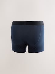 Cós em cor azul marinho brilhante e ousado - Pacote 10 - Boxers A-Front - Imagem 5 de 14