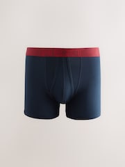 Cós em cor azul marinho brilhante e ousado - Pacote 10 - Boxers A-Front - Imagem 7 de 14