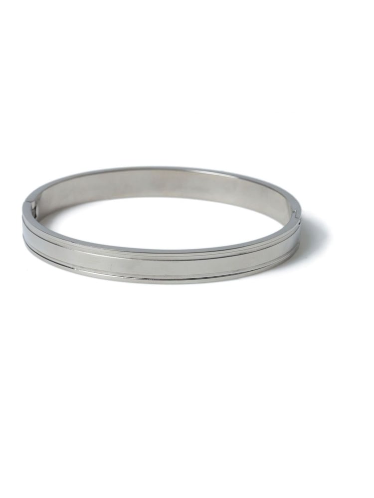 Stainless Steel Silver Tone Bracelet - Image 1 of 5