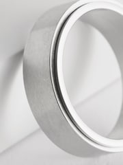 Stainless Steel Silver Tone Ring - Image 2 of 5