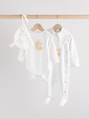 White My First Eid Baby 4 Piece Set (0-12mths) - Image 1 of 15