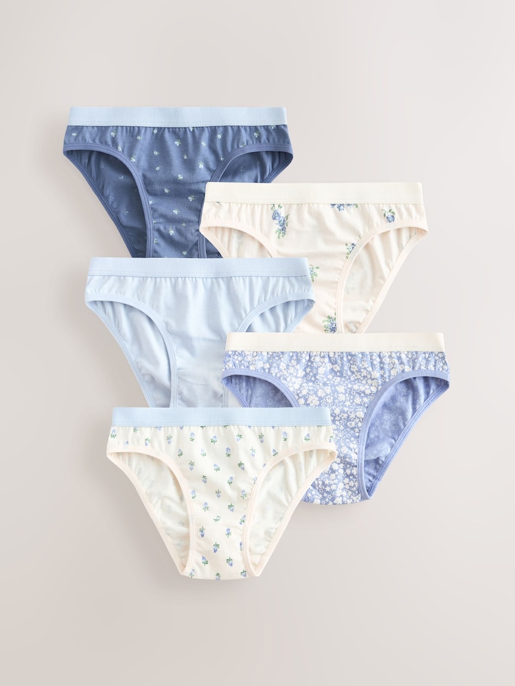 Blue Briefs 5 Pack (1.5-16yrs) - Image 1 of 9