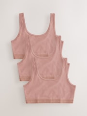 Neutral Scoop Crop Top (5-16yrs) - Image 1 of 7