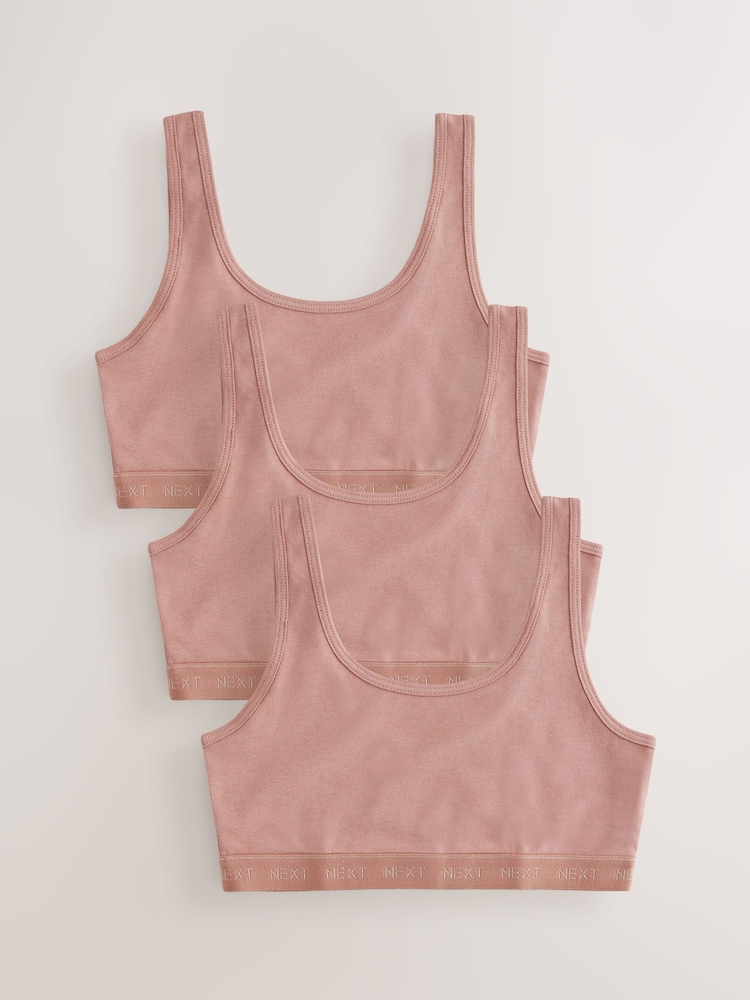 Neutral Scoop Crop Top (5-16yrs) - Image 1 of 7