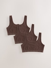 Brown Scoop Crop Top (5-16yrs) - Image 1 of 7