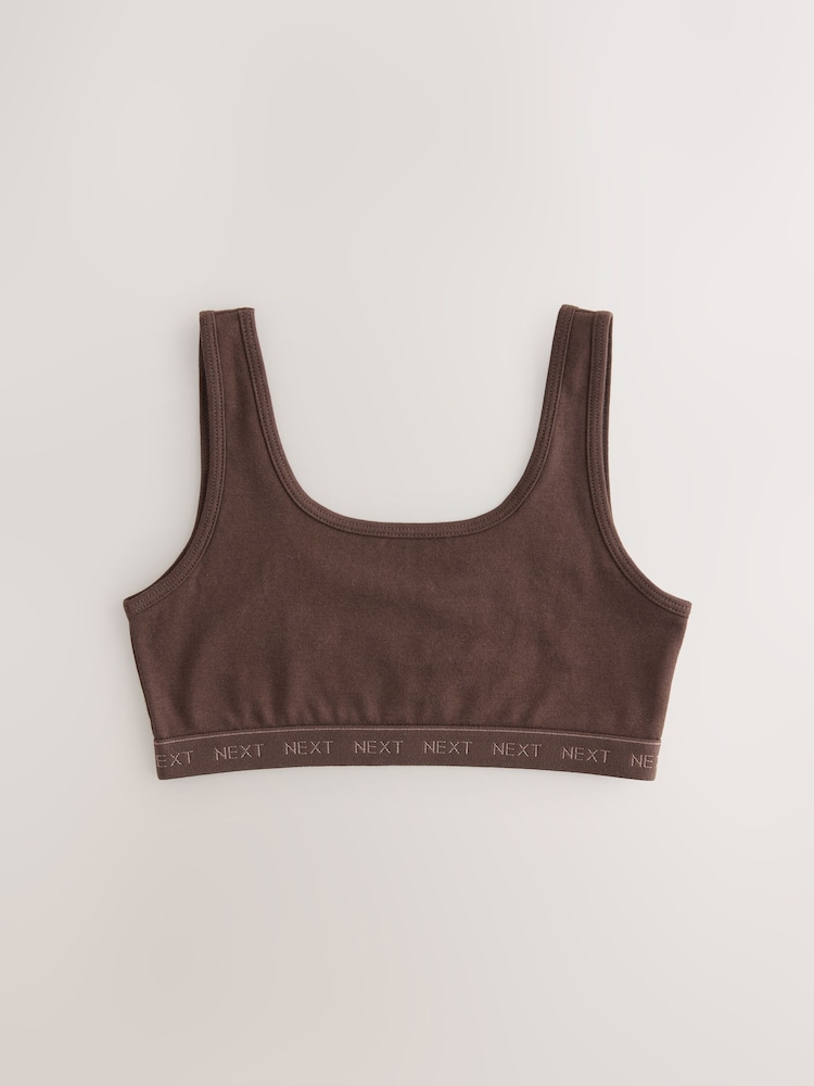 Brown Scoop Crop Top (5-16yrs) - Image 2 of 7