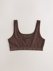 Brown Scoop Crop Top (5-16yrs) - Image 5 of 7