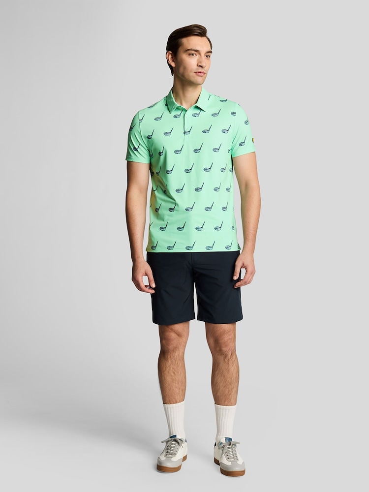 Polo estampado Golf de Lyle & Scott - Imagen 2 de 5