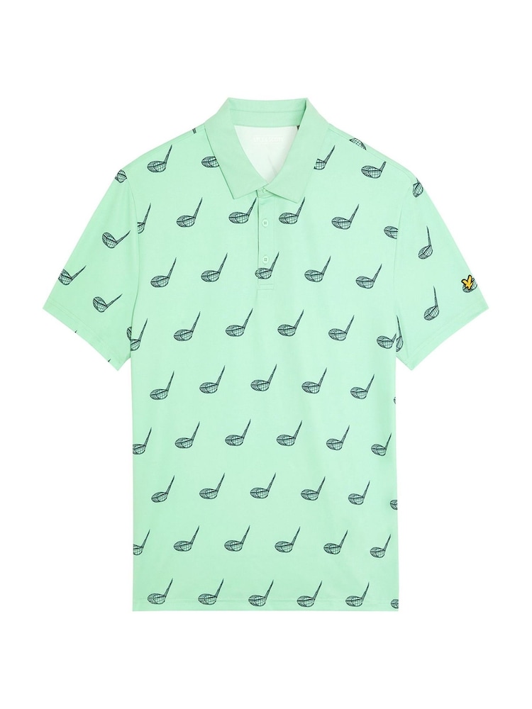 Polo estampado Golf de Lyle & Scott - Imagen 5 de 5