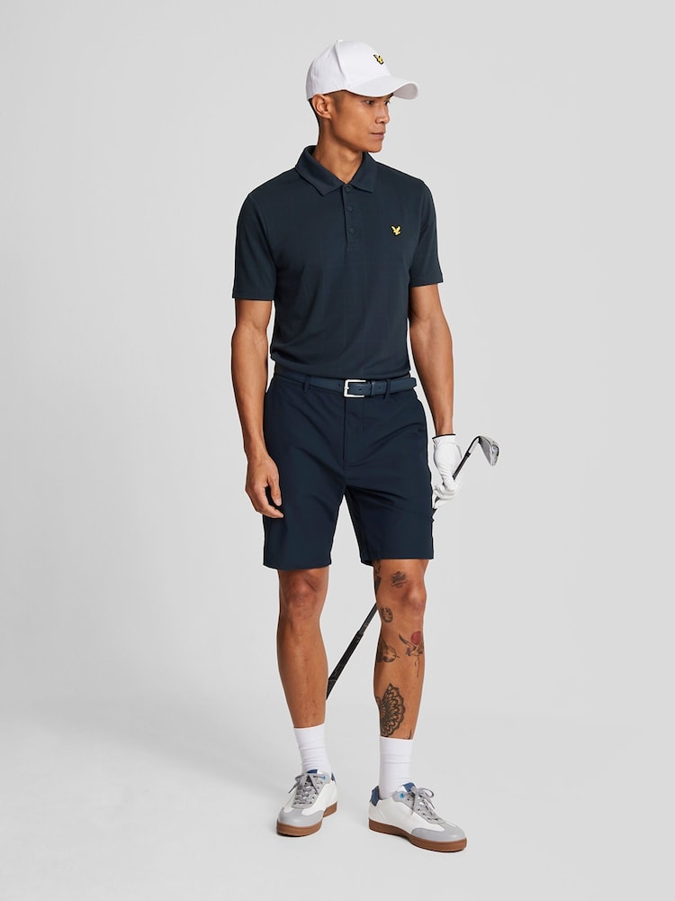 Lyle & Scott Navy Golf Shorts - Image 1 of 4