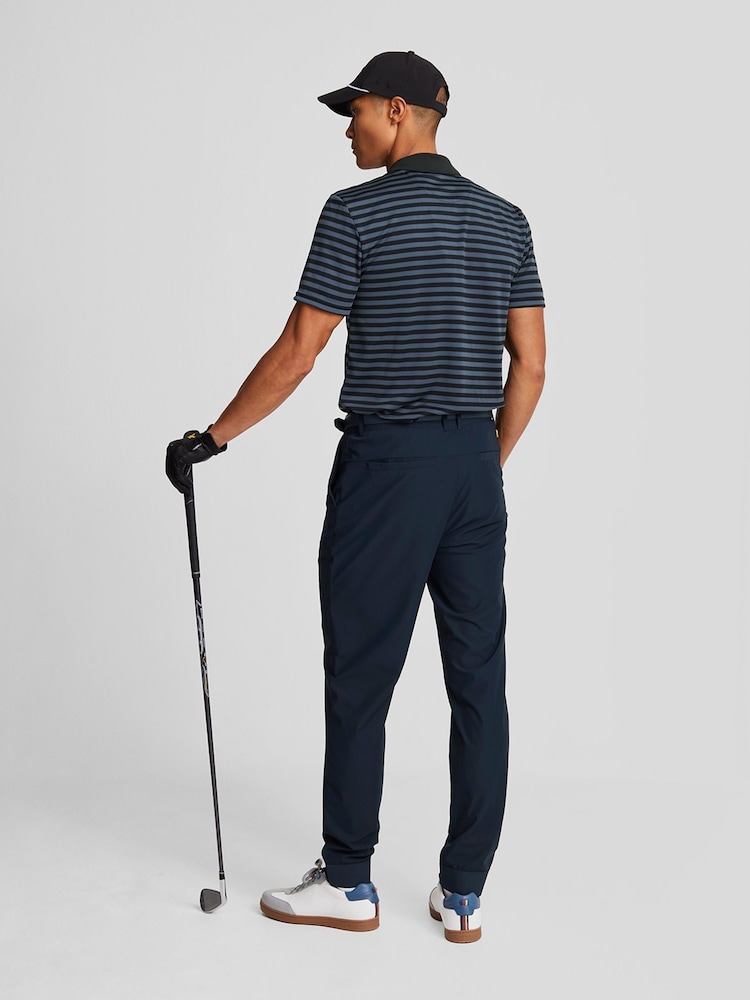Lyle & Scott Navy Lightweight Golf Tech Trackies - Image 2 of 5