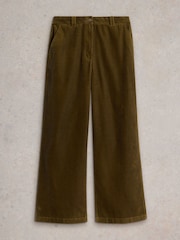 White Stuff Green Belle Cord Wide Leg Trousers - Image 5 of 6