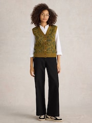 White Stuff Black Ayla Wide Leg Jeans - Image 1 of 6