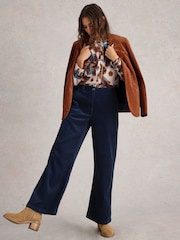 Pantalones de pana de pernera ancha Belle de White Stuff - Imagen 1 de 7