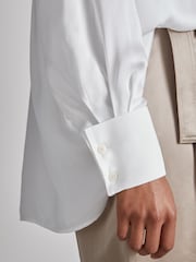Reiss Off White Noemie Atelier Keyhole-Neck Top - Image 5 of 7