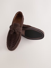 Brown Woven Loafers - Image 5 of 5
