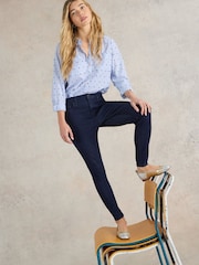 White Stuff Blue Holly Skinny Jeans - Image 4 of 6