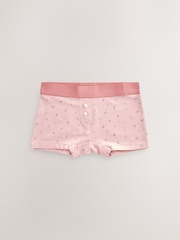Pink Boxer Short Briefs 5 Pack (2-16yrs) - Image 5 of 9