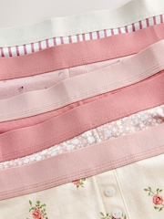 Pink Boxer Short Briefs 5 Pack (2-16yrs) - Image 9 of 9