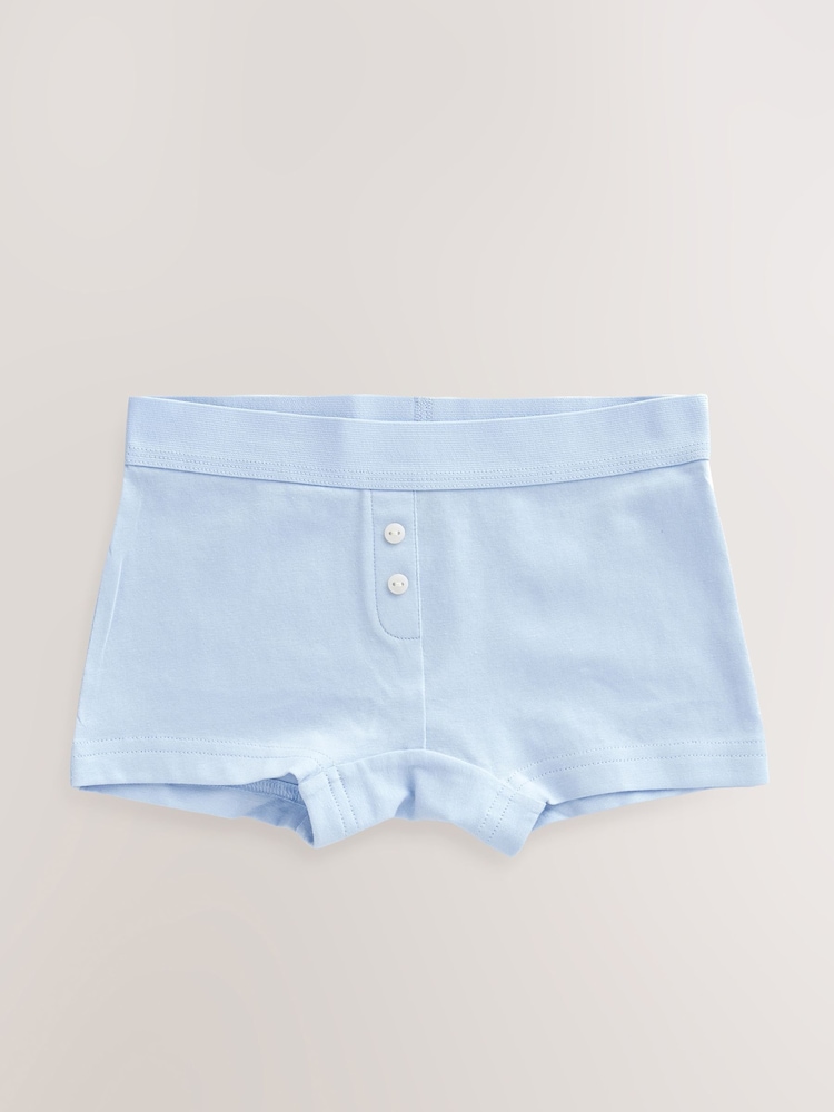 Blue Boxer Short Briefs 5 Pack (2-16yrs) - Image 5 of 9