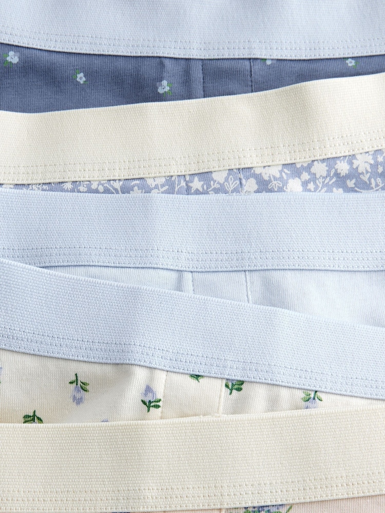 Blue Boxer Short Briefs 5 Pack (2-16yrs) - Image 8 of 9