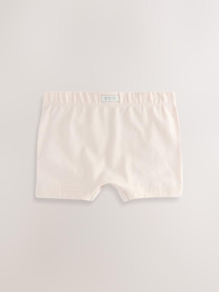 Pink/Blue Soft Touch Short Briefs 5 Pack (2-16yrs) - Image 2 of 9