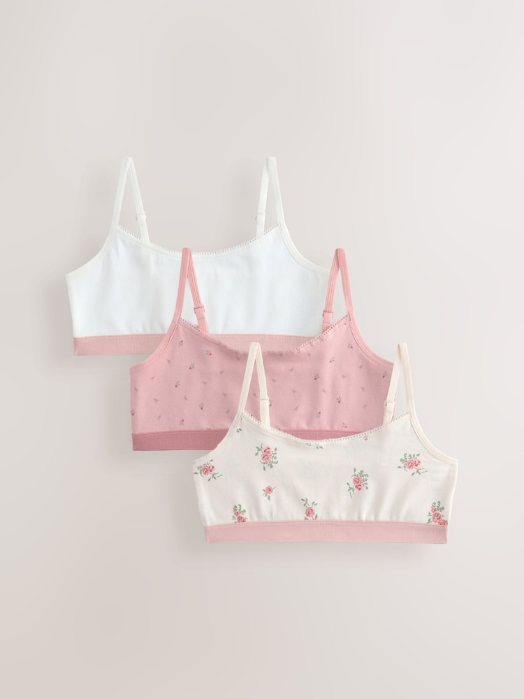 Pink - Crop Tops 3er-Pack (5-16 Jahre) - Bild 1 von 7